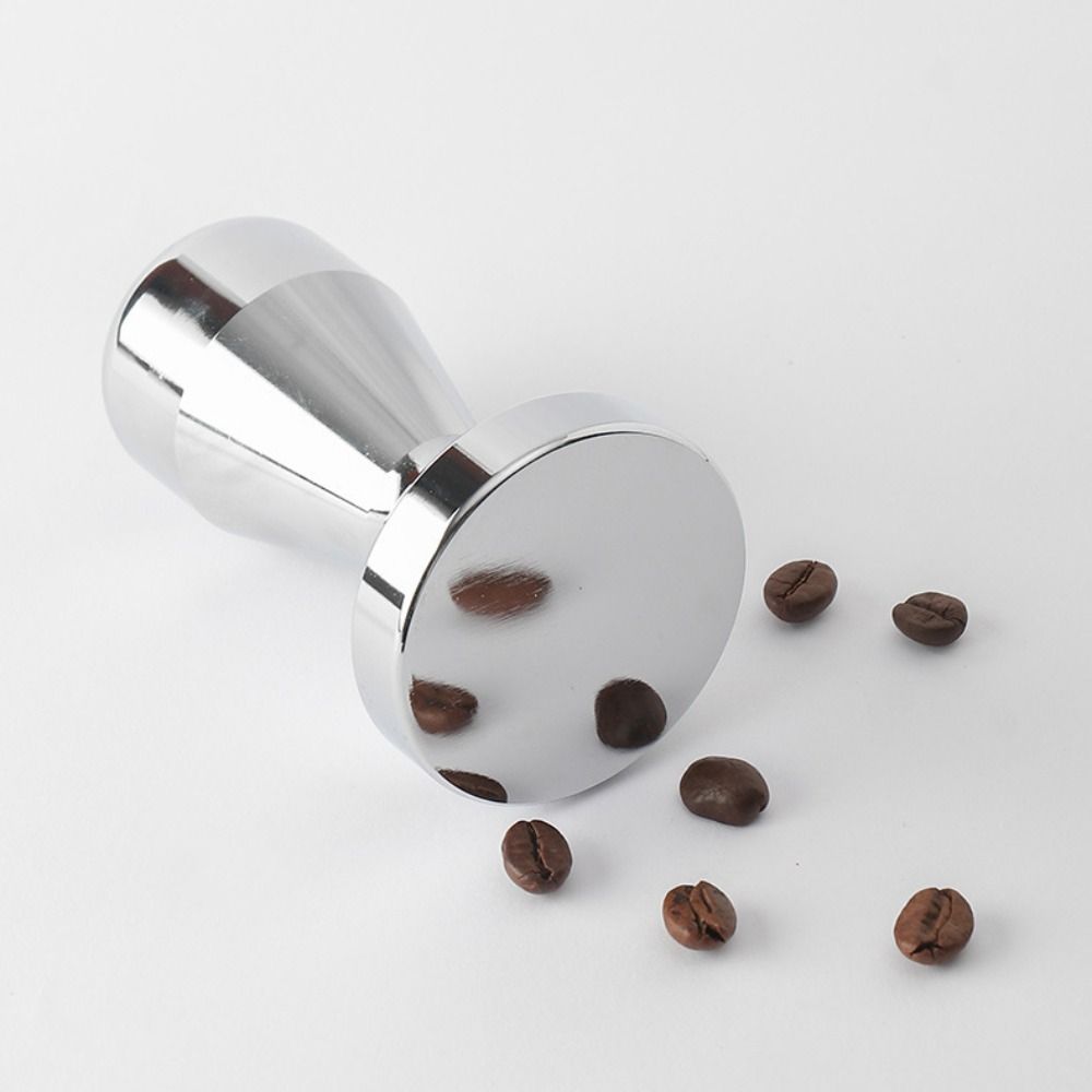 Flat Base Coffee Bean Press 51/53/58MM Coffee Powder Hammer Coffeeware Espresso Tamper Barista