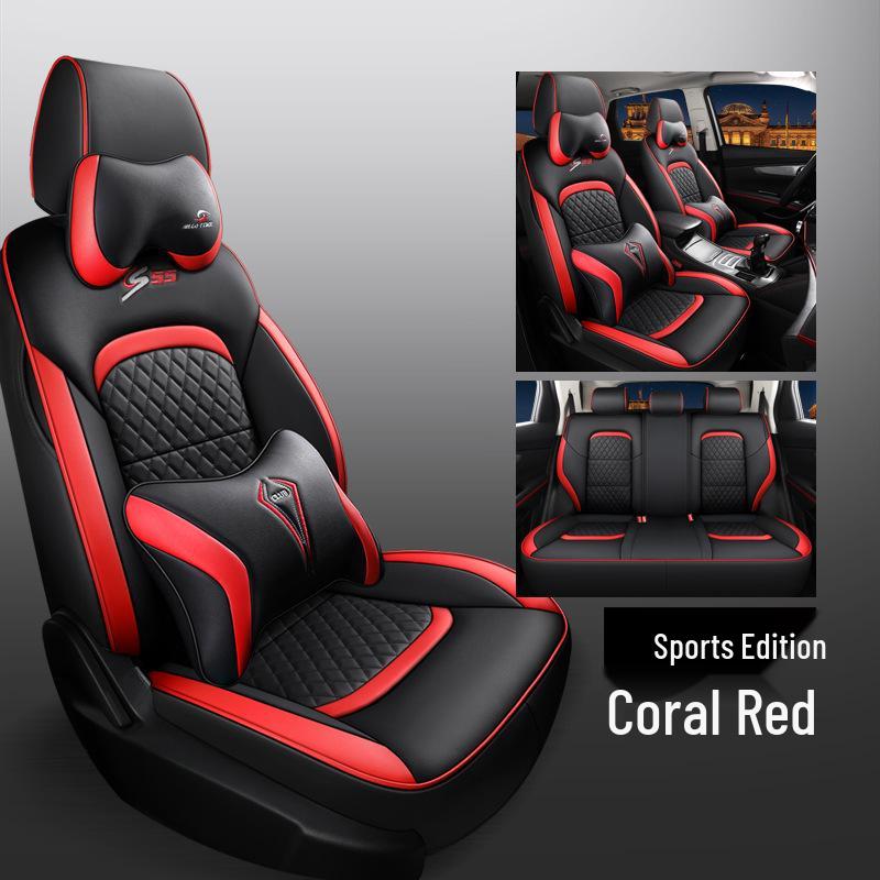 CLY Custom Leather Seat Cover for Changan CS55 - Sporty, Stylish, All-Season Fit