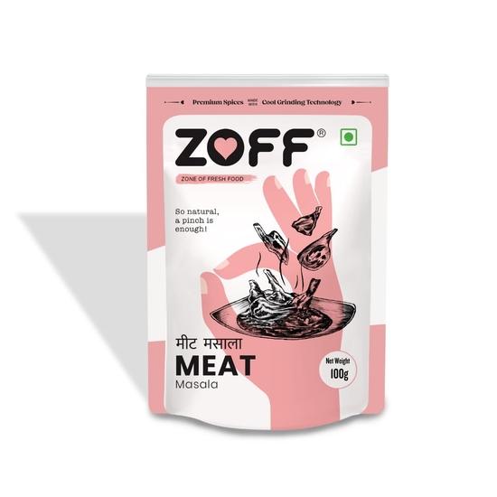Zoff Meat Masala | Premium Zip Lock Pouch | Net Weight 100g
