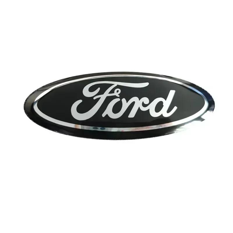 rdxbt6 12.5cm Car Front Grille Trunk Hood Sticker Styling for Ford Focus Mk2 Mk3 Fiesta Mk7 Ranger Mondeo Mk4 S-MAX Kuga Accessories
