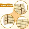 Bamboo Headrest Pillow Sauna Neck Rest for Adults Chinese SPA Comfortable Backrest and