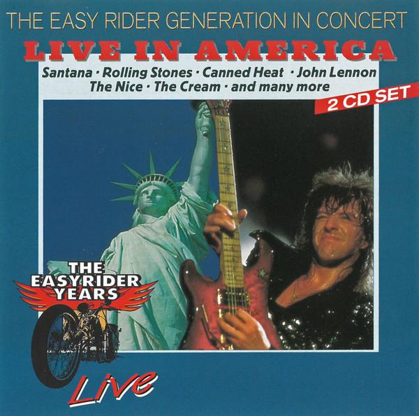 CD РАЗНЫЕ - Live In America 930173 The Easy Rider 1993 Италия Рок Б/у