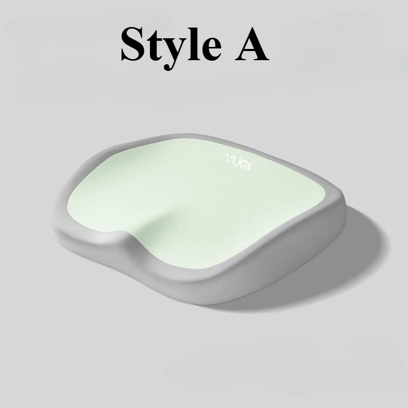 Memory Foam Seat Cushion with Hollow Breathable Design,Polyester for Wheelchairs,Car Seats&Office Chairs-Seat Cushion for Chair