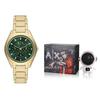 Armani Exchange AE Наручные часы Кварцевый механизм Стальной ремешок Зеленый циферблат Женские часы AX5661