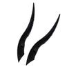 1 Pair Car Dragon Horn Decoration Personalized Vehicle Modifications 3D Horns Sticker Ornament for SUV Sedan Hatchback