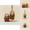 Marmoset Plush Toy Keychain For Kids Kids Gift Cute Animal Bag Charm