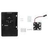 Корпус для 4-х плат Raspberry Pi Model B из АБС-пластика, система охлаждения для микрокомпьютера, с противоскользящим ковриком