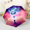 Dragon Ball Outdoor Automatic Umbrella with 8-Rib Durable Plastic & Iron All-Season Umbrella for Travel Elegant Umbrella Perfect Gift for Women/Men