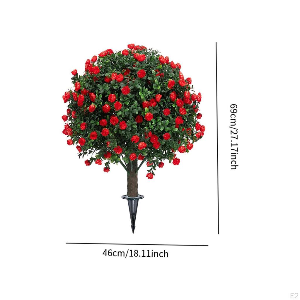 Artificial Flower , Decorative Stake, Premium, Easy To Use, Centerpiece, Ornamental Lawn Decoration