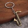 Yousheng Musician Keychain Pendant Decorative 3D Design Bag Hanging Pendant Miniature Instrument Shape Key Holder Bag Charm