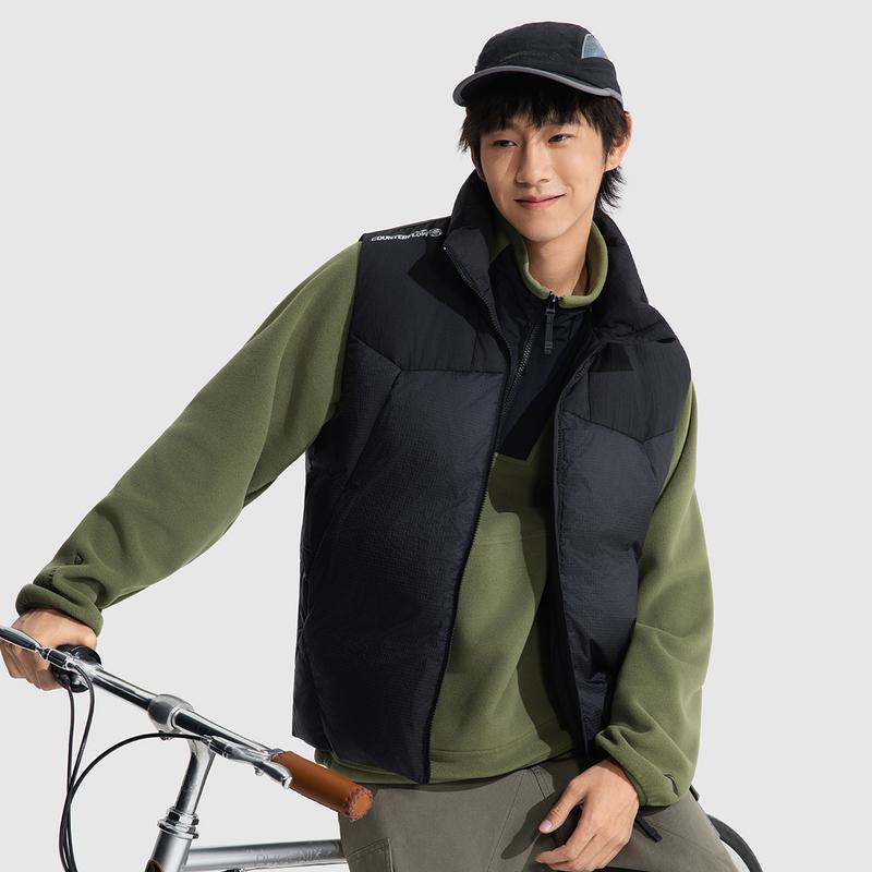 Пуховой жилет Li Ning Outdoor CF Tracing Унисекс Черный AMRV033-4
