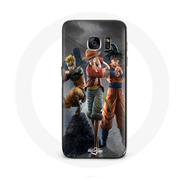 Case - Maniacase - Samsung Galaxy S6 Edge - Anime - 3D - Black Silicone