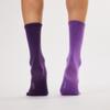 BOCION Grape Puree Solid Color Long Socks