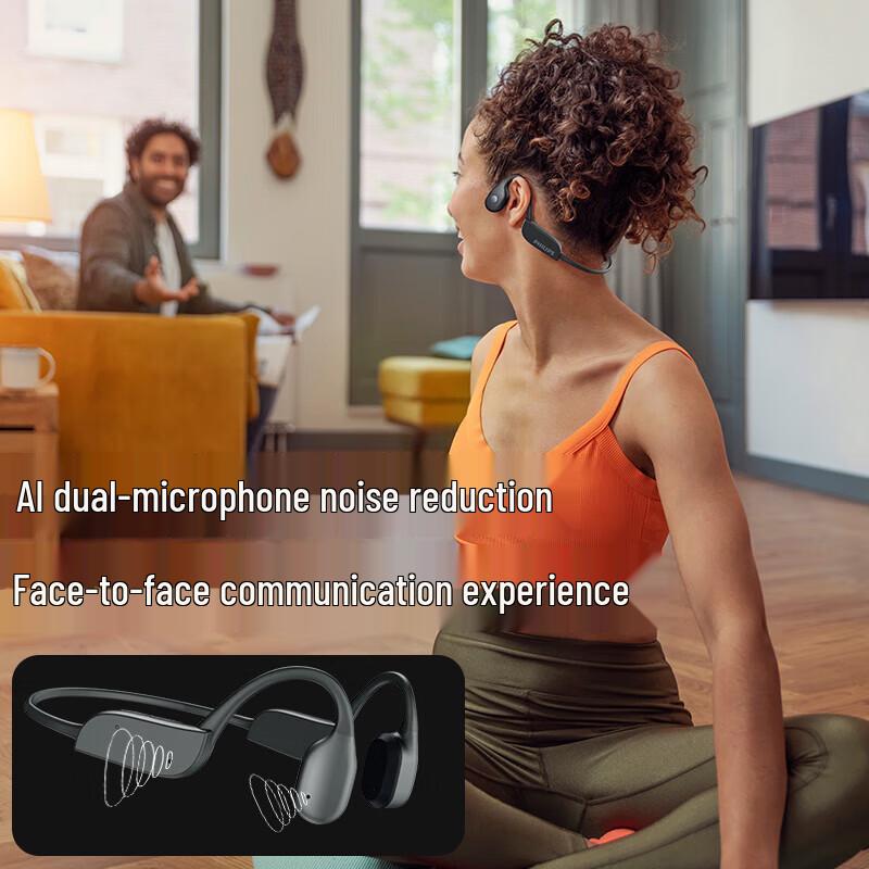 Philips Bone Conduction Bluetooth Headphones TAA3609