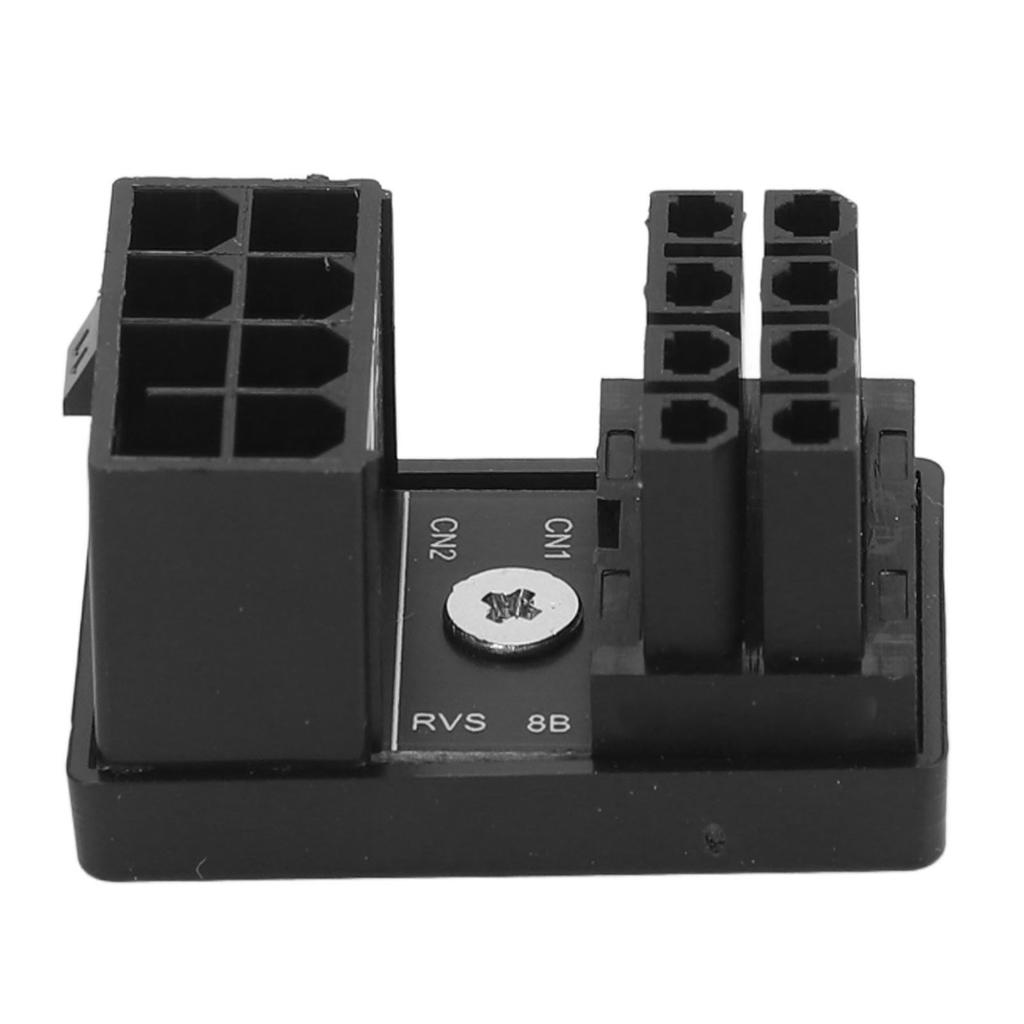 Разъем PCIe для GPU 8PIN Мама-Папа Угол 180 градусов Тип RVS ABS Корпус Разъем питания для видеокарты для настольного ПК