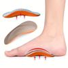 2 пары стелек для поддержки свода стопы из ЭВА, полуамортизирующие стельки для плоскостопия, амортизирующие подушечки для обуви, нескользящие, ортопедические, комфортные, уход за ногами