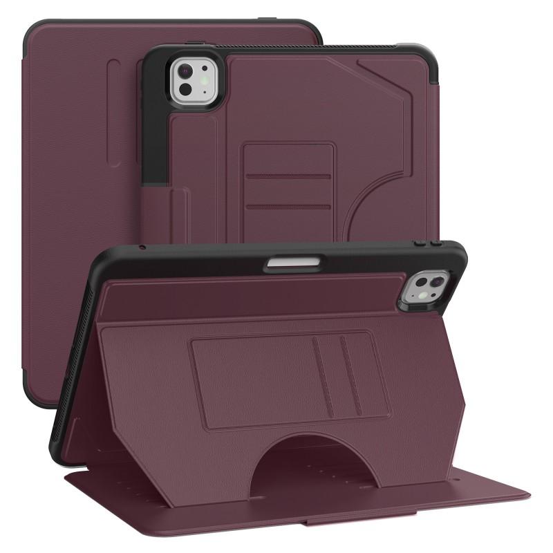 IPad Pro 11-inch Magnetic Case Shockproof Leather Cover With Stand TPU Material Business Style