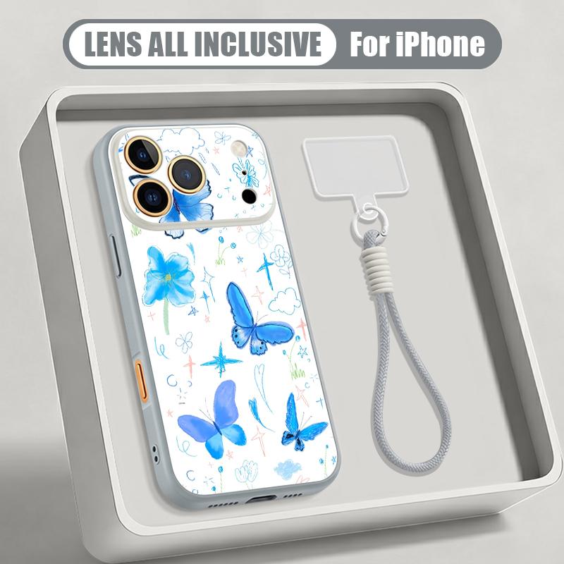 Масляная живопись Цветок Ручной ремешок Чехол Для iPhone 17 Pro Max iPhone 16 15 14 13 Pro Max Магнитный Для Magsafe Гибридный ТПУ+ПК Матовая Крышка