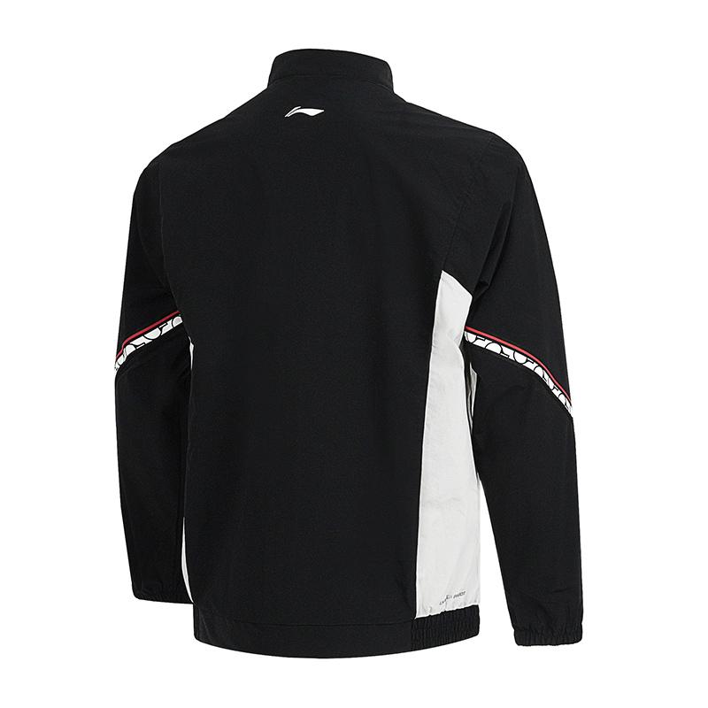 Спортивный топ с длинным рукавом для настольного тенниса Li Ning, тканый, водостойкий, унисекс, AYYW005-1