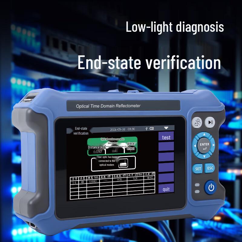 Kaode OTDR Тестер оптического волокна и локатор неисправностей