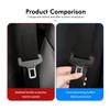 Car Styling Seatbelt Protector Clip Anti-Collision Anti-Scratch Cover Accessories For Benz AMG Exclusive W204 W222 W205 W203
