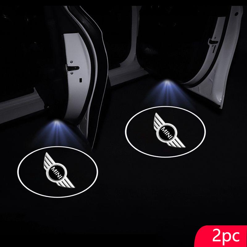 For mini DF012Pcs Led HD Car Door Logo Welcome Light Projector Lamps For BMW Mini Cooper R50 R53 R55 R56 R60 R61 F54 F55 F56 F60 Clubman