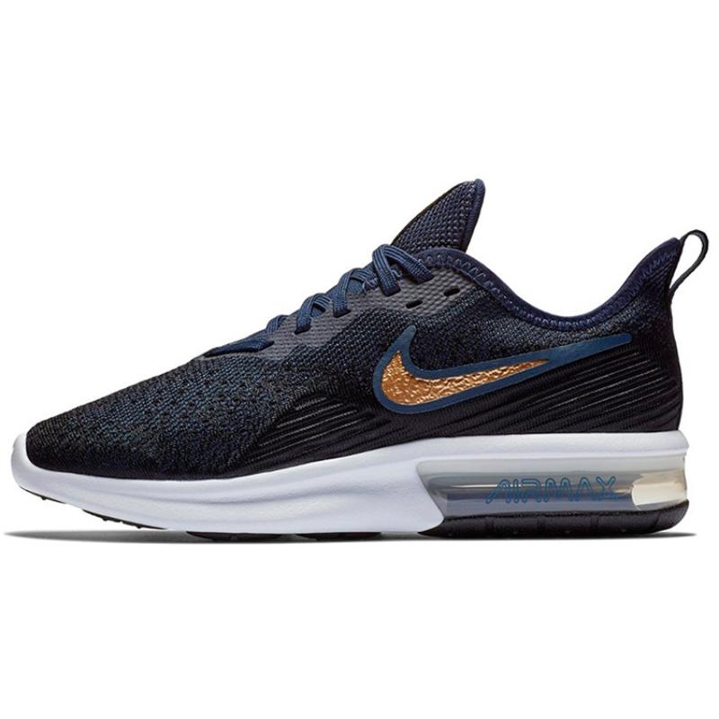 Nike Женские кроссовки Air Max Sequent 4 'Black' Повседневная обувь AO4486-003