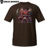 Stitched Plush Demon T-Shirt | Cute Creepy Axe Monster | Gothic Horror Tee