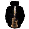 Musical Note 3d Printed Hoodie Men and Women Street Casual Cool Fashion Pullover