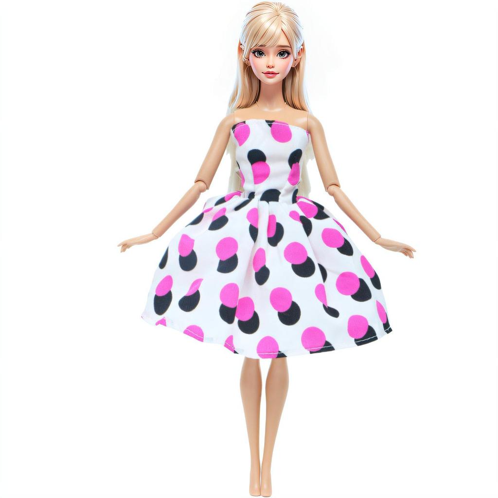 Одежда для кукол 30 см Модное платье Прозрачная юбка Одежда для кукол 30 см Аксессуары для кукол 1/6 Детская игрушка