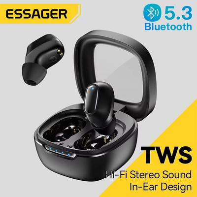 Essager TWS Bluetooth5.3 наушники с шумоподавлением наушники True Wireless стерео спортивная гарнитура внутриканальные гарнитура с микрофоном
