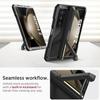 Жесткий чехол для Samsung Galaxy Z Fold 7 6 5 4 7 Сверхпрочная прочная алюминиевая защитная крышка Противоударные чехлы с ПЭТ-пленкой для экрана