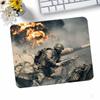 Игровой коврик для мыши Battlefield 6 Маленький коврик для мыши с заблокированным краем Для геймеров Настольный коврик для компьютера Прямоугольный Противоскользящий Резиновый