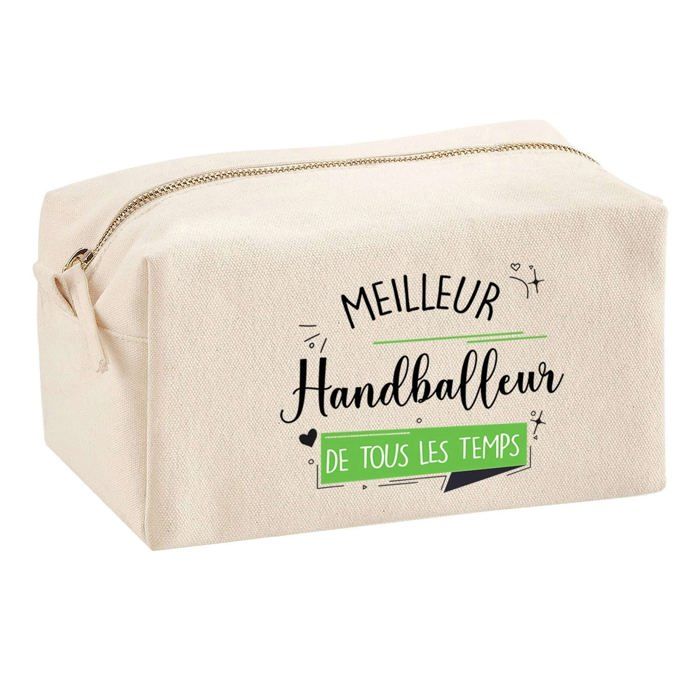 Trousse multifonction Meilleur Handballeur de tous les temps Cadeau Idée Personnalisé Original | Trousse Scolaire Fournitures Bureau