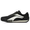 Li Ning Sports Lifestyle Series Fabric Two-Layer Cowhide Shock Absorbing Non-Slip Wear-Resistant Lightweight Low-Top Running Shoes ALCL061-2