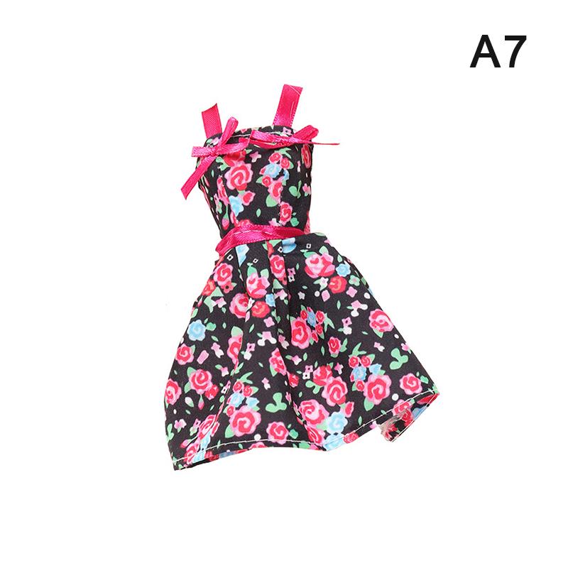 Набор модной одежды для куклы 30 см, для переодевания, уличный стиль, платье, повседневный комплект с брюками, юбка с цветочным принтом