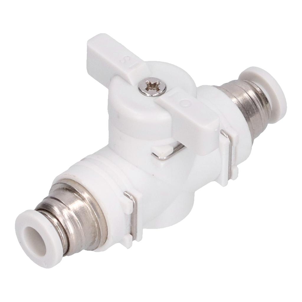 Flow Control Valve Fitting Pneumatic Connector Air Line Plugin Quick Joint Union Adapter 6mm