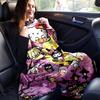 1pc Halloween Fun with Hello Kitty and Friends Themed Blanket, Seasonal Home Decorative Throw Blanket, Living Room, Travel, Camping, Car Blankets, Bea