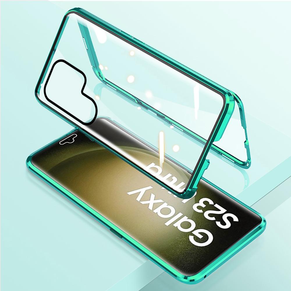 Anti Peeping Magnetic Case for SamsungS26 S25 S24 S23 Ultra Note 20 S20 FE Note 10 Plus Note 9 Double Sided Tempered Glass Cover