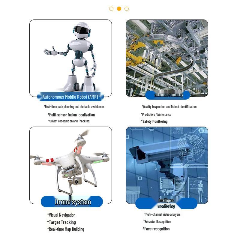 Qualcomm IQ-9075/9100 AI Multimodal Vision Robotics Development Board