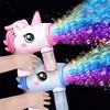 Высококачественный Единорог Высококачественный Электрический Высококачественный Мыльный Высококачественный Пистолет Молодежь Высококачественная Игрушка Высококачественные Пузыри Высококачественный