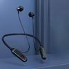 Беспроводные Bluetooth-наушники-гарнитура с функцией цифрового дисплея, большая емкость, полувкладыши, спортивные стерео-наушники