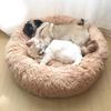 Warm Dog Bed Round Pet Lounger Cushion Dogs Cat Winter Dog Kennel Puppy Mat Pet Bed