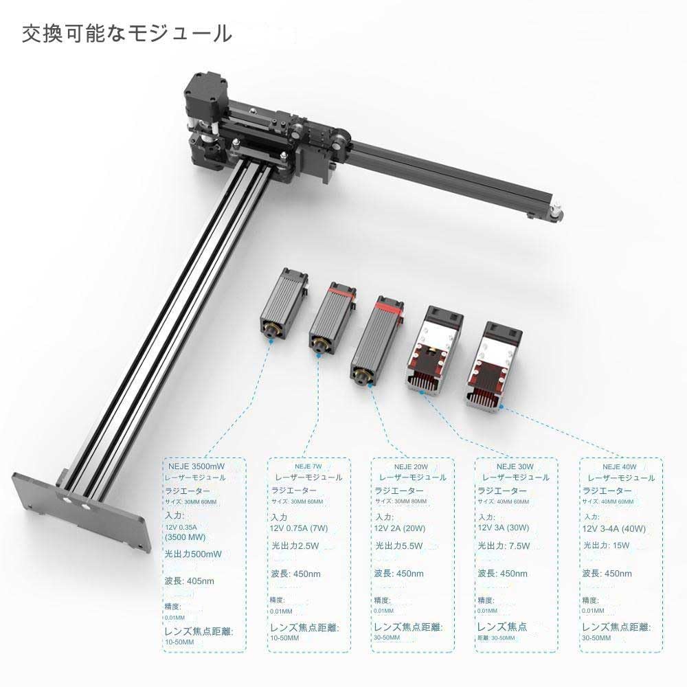 NEJE Master 2S Plus 255 x440 мм Профессиональный лазерный гравировальный станок Лазерный гравировальный станок Класса 2,
