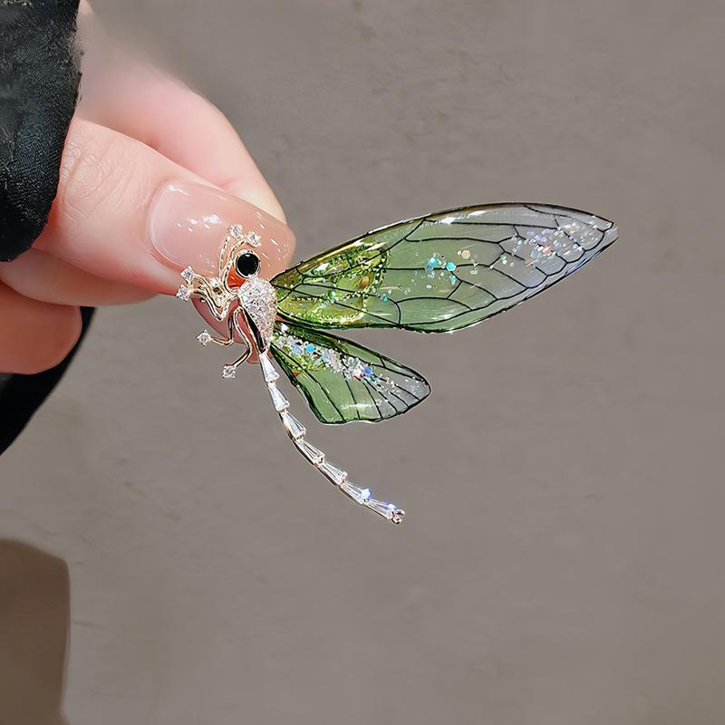 Ретро китайская брошь с кисточкой в виде бабочки и цветка – элегантный аксессуар для чонсама