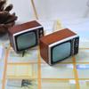 Miniature, Dollhouse, Accessories, Furniture, Living Room Ornaments, Imitation Old-Fashioned, Nostalgic Mini Tv, Appliances