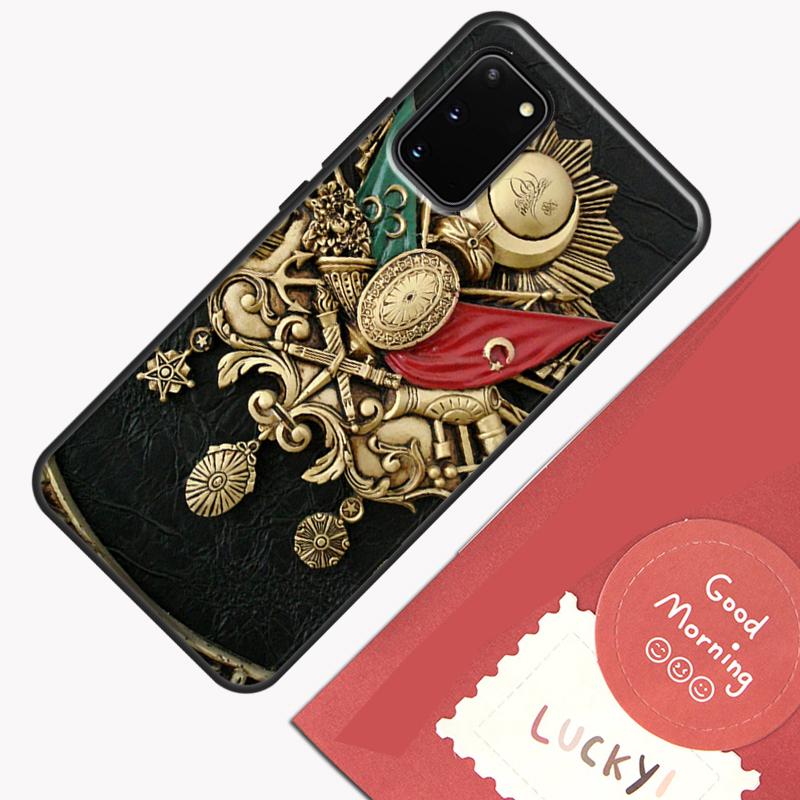 Кейс с гербом Османской империи для Samsung Galaxy S22 S21 S23 Ultra Note 20 S8 S9 S10 Note 10 Plus S20 FE Задняя крышка