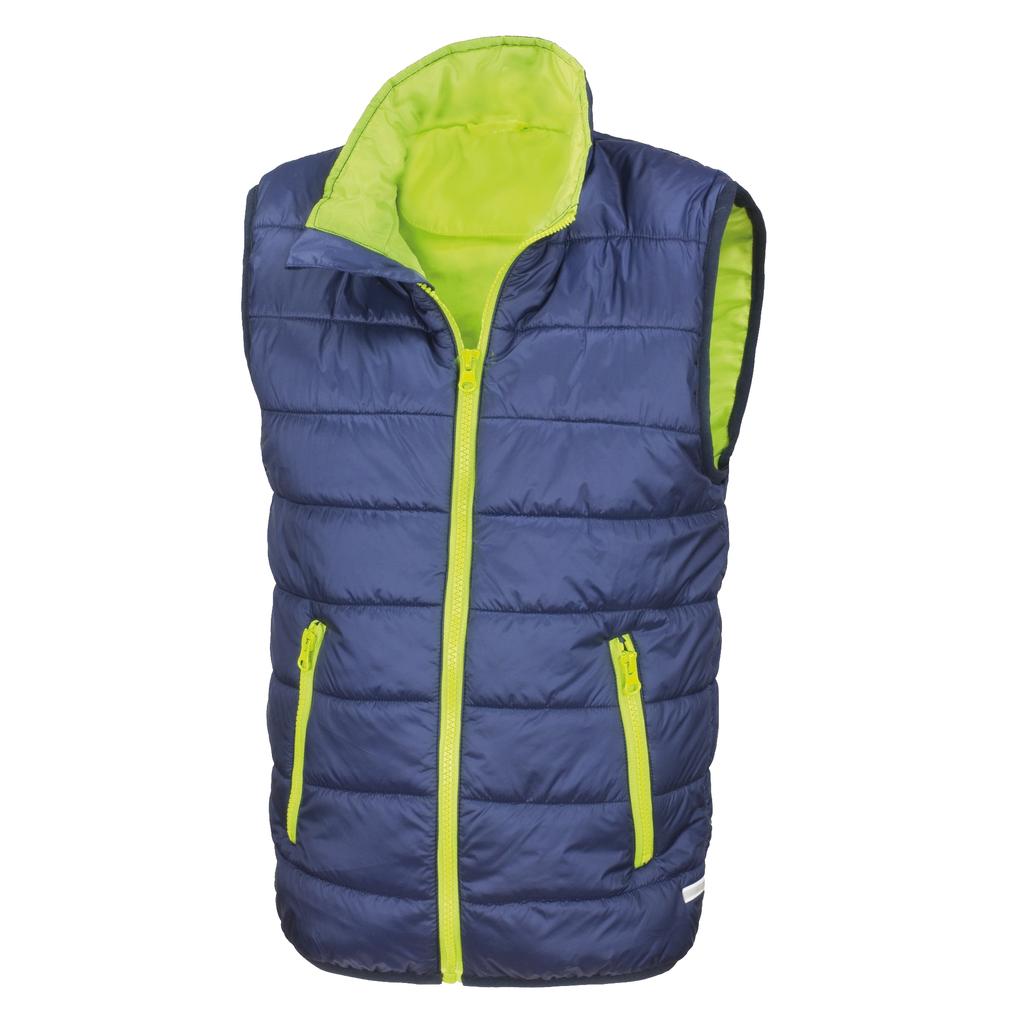Result Core Childrens/Kids Sleeveless Zip Up Bodywarmer