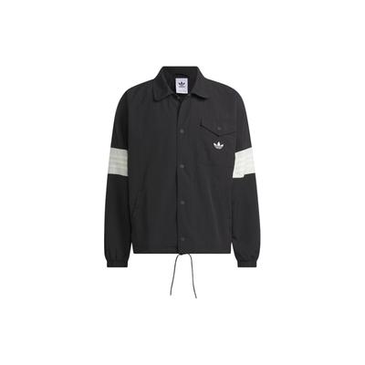 adidas Originals однобортная спортивная куртка с длинными рукавами в стиле колор-блок, верхняя одежда унисекс, черная IM9646