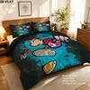 Rayman Legends Pattern Bedding Quilt Set  Home Decoration  Gift (1 * duvet cover + 2 * pillowcase  without core)
